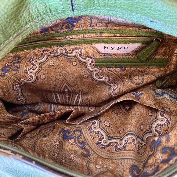 Hype Bag | Green Leather Purse - Picture 7 of 8
